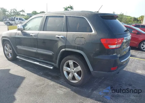 2012 Jeep Grand Cherokee Overland z USA, uszkodzony, nr VIN 1C4RJECT9CC137755